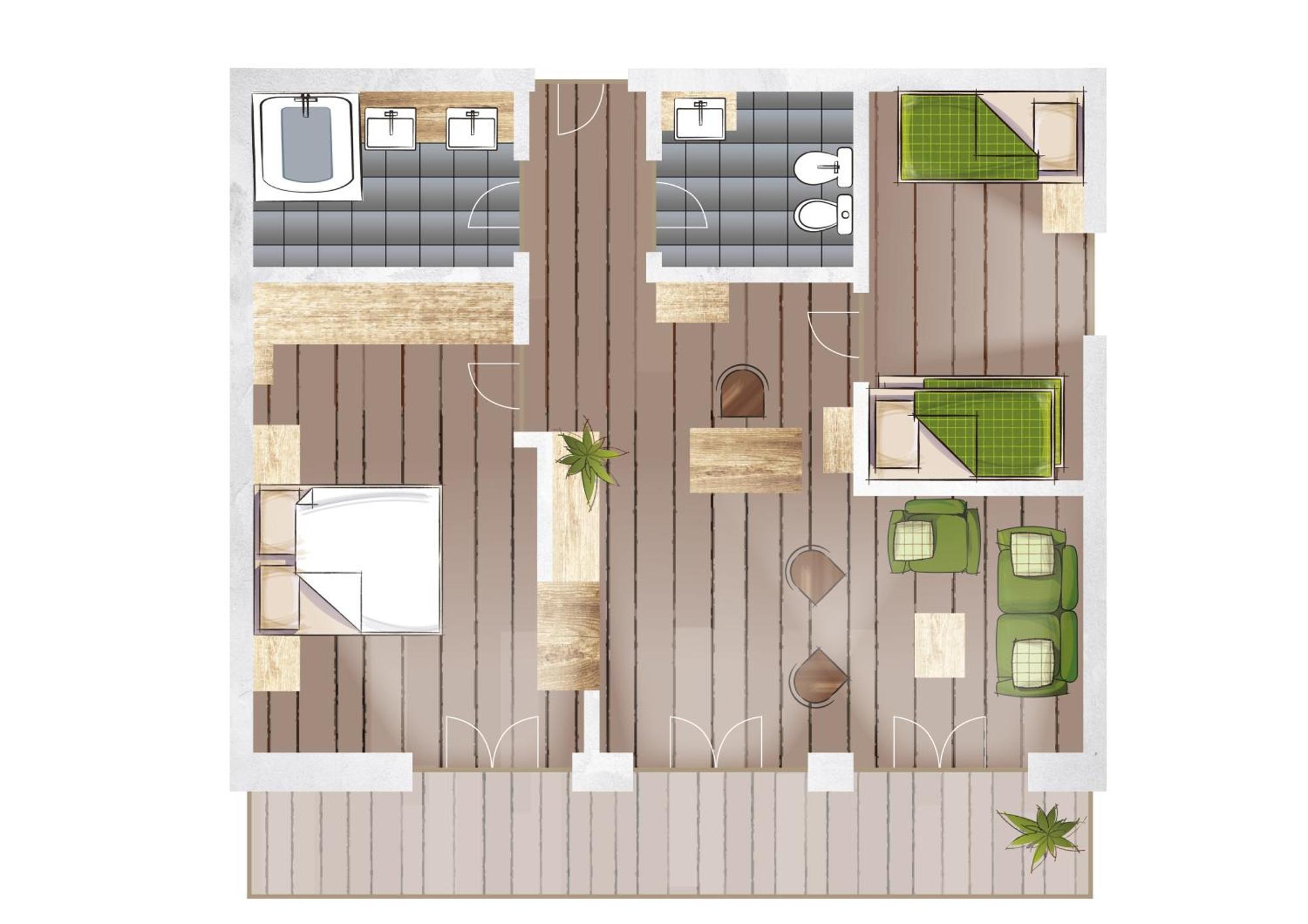 ואלס Familienhotel Huber מראה חיצוני תמונה